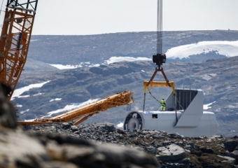 Wind turbine. (Photo: Ole Martin Wold)