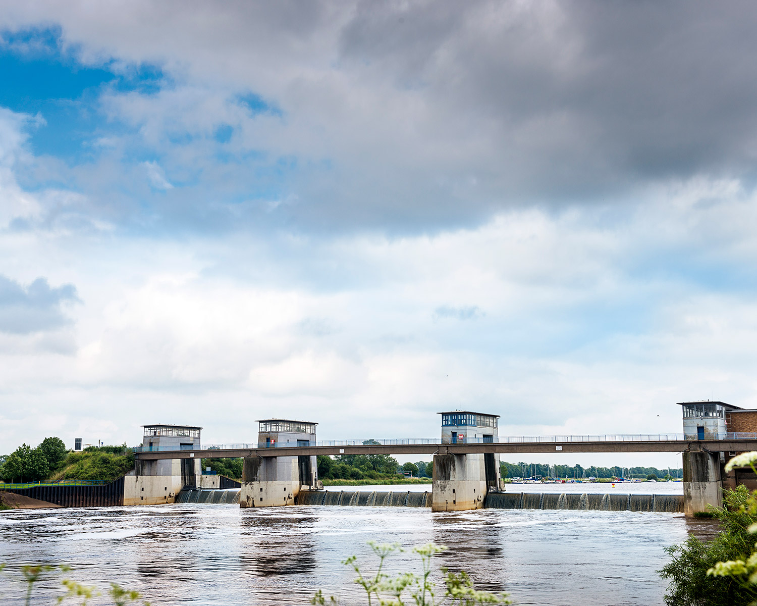 The Langwedel hydropower plant