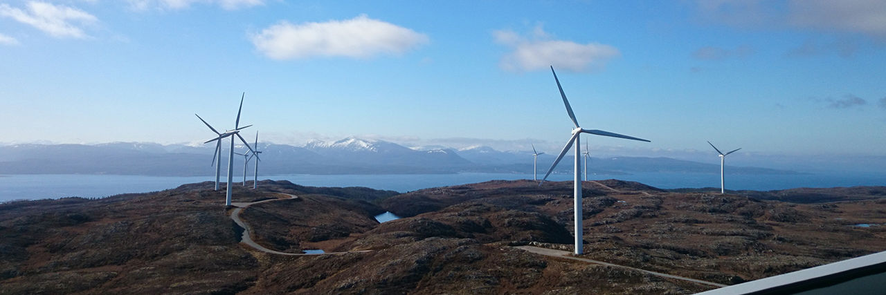 The Hitra wind farm 