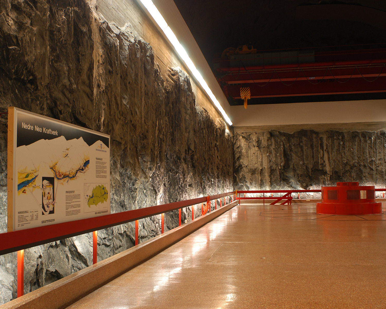 Nedre Nea power plant interior