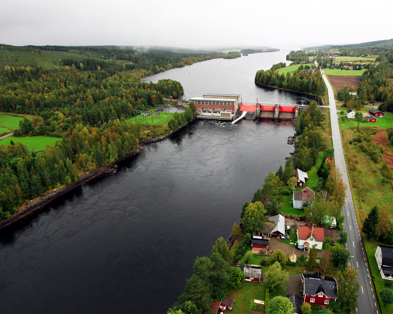 Bjurfors Övre hydropower plant