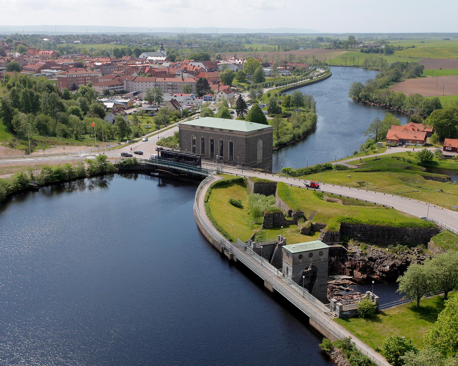 Laholm hydropower plant