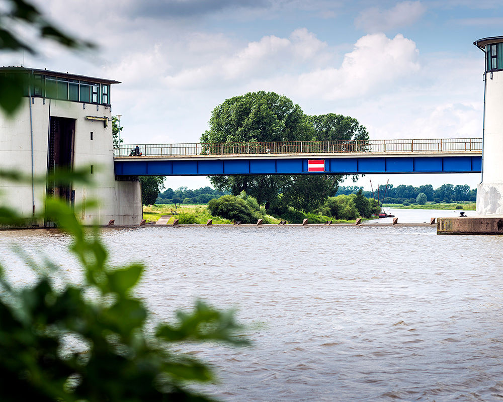 The Schlüsselburg hydropower plant