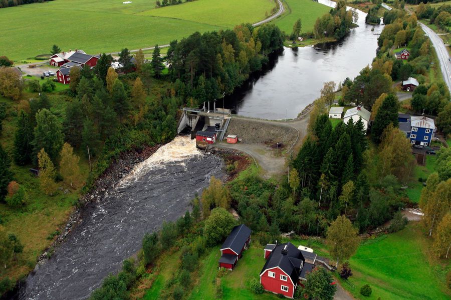 Nyfors hydropower plant